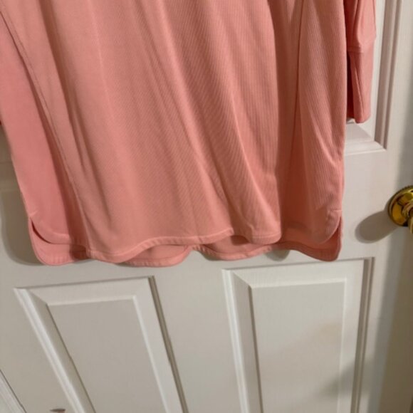 Chico's NWT Coral Tunic Blouse S | Resort Wear Travel Coastal Grandma Casual - Picture 2 of 6